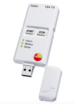 Мини-логгер данных температуры 184 T4 Testo 0572 1844 в ШефСтор (chefstore.ru)